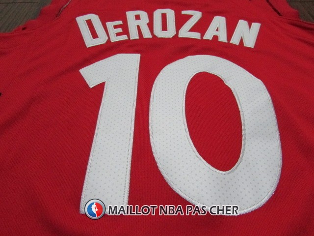 Maillot Authentique Toronto Raptors Derozan 2017-18 10 Rouge